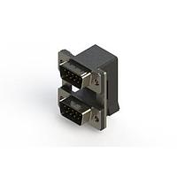 EDAC 661-009-364-000 Dual Port D-Sub Connectors Right-angle Dual Port D-Sub Connector