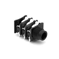 Amphenol Audio ACJS-HHOP-1 Phone Connectors 1/4"JACK HOR CHASIS CONN PLSTC MNT