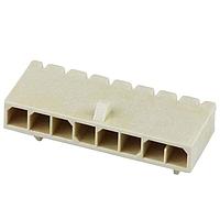 Molex 215760-2017 PCB Receptacle Micro-Fit+ Versa Color RA Header Thru Hole  Single Row 7 Ckts  (Au) GloWire Nat