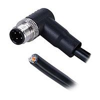 Same Sky (formerly CUI Devices) CDM1273-04D-01MRA-2M -67 Sensor Cables / Actuator Cables Angled,Shielded,D-Code 4PIN ,Screw Copper alloy,PUR  2.0M