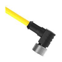 Banner Engineering MQEAC-406 Sensor Cables / Actuator Cables Cordset: Single Ended M12; 4-pin Straight Female C Code; 1.83 m 6x22 Yellow PVC Jacket; Nickel-Plated Brass Coupling Nut