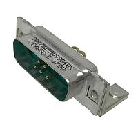Amphenol CONEC 3007W2PAU99G40X Mixed Contact D-Sub Connectors 7W2 M R/A .370 BRKT 4-40 INS/CLIP