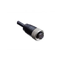 Amphenol LTW BSB-04BFFM-SL7A04 Sensor Cables / Actuator Cables Ceres, Standard Size, Metal, Shielded 10A, 04 pins, Female Connector, Female Contact, Straight, Screw Thread, Overmolded, Length 4000mm, IP67