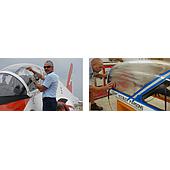 Ultrasonic Thickness Measurement for Aircraft Windows