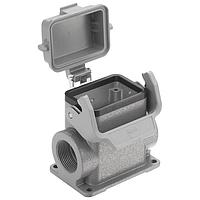 HARTING 09300062296ML Housings BASE 1 LVR METAL CVR HAN B