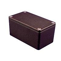 Hammond Manufacturing 1550Z111BK Thick Wall, Water-Tight Diecast Aluminum Box 4.6x1.97x2.6" Black