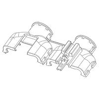 Molex 34952-1611 Accessories MX150 BACKSHELL RCPT 16W HYB BLK