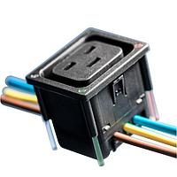 Schurter 3-110-014 Outlets 4710 Connector Outlet 16A J