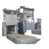 Wondery RT3-1000-12 Electrical Bogie Hearth Heat Treat Furnace Car Bottom Type (1000KW;  1250℃)