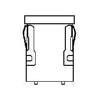 Honeywell AML41GBA2 Indicator RECT ILLUM PB SWITCH BASE