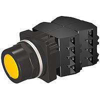 SIEMENS 52BM8A4D Flush PUSHBUTTON,MOM,YLW,FLUSH,2POS,4NO-4NC