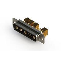 EDAC 629-9W4-240-7T1 Mixed Contact D-Sub Connectors Right-angle Power Combo D-Sub Connector