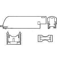 AMP Connectors - TE Connectivity 552763-2 Headers & Wire Housings CLAMP, CABLE, ADJ