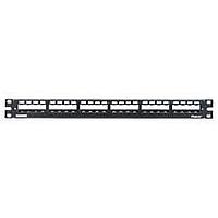 Panduit CP24WSBLY Patch Panel PATCH PANEL 24 PORT All Metal, Black