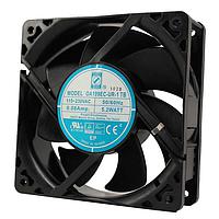 Orion Fans OA109EC-UR-1WB Axial EC Axial Fan, 120x120x38mm, 115-230VAC, 106CFM, 0.34"H2O, Wire, Universal Range