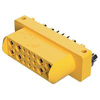 Amphenol Positronic GFSH89F3N/AA Connectors Mixed Density Power Connector,8 size 16 and 9 size 22 contacts,Socket (Female),Straight Solder