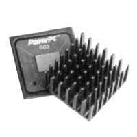 Wakefield Thermal 658-25ABT1E Component Omnidirectional Pin Fin Heat Sink for 27mm BGA/PowerPC, Chomerics T405R