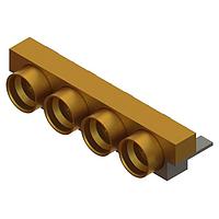 Amphenol SV Microwave 9311-60036-TD Multi-Port Connectors SMP Male Edge Launch Conn 4 Port SB, TD