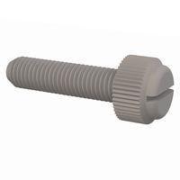 Essentra Components 092528100TEG Thumb Screw Slotted Thumb Screw, 1/4-28 Thread, 1 Lg