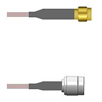 Amphenol Custom Cable Q-680520005144i RF Cable Assemblies SMA-SP/TNC-SP G316 144I