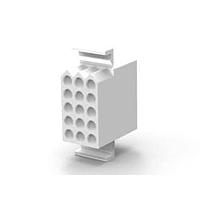 AMP Connectors - TE Connectivity 770103-1 Receptacle Housings RECPT 15P PANEL MNT w/o detent lock