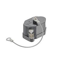 HARTING 09400035412 Accessories Han 3HPR Cover screw black chrome