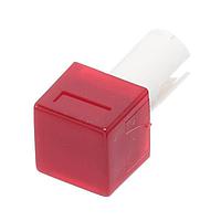 Dialight 324-0071 Button 1/2 SQUARE RED CAP
