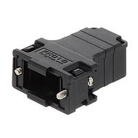 Molex / FCT 173111-0024 Two Piece Backshell 9P PLASTIC HOOD STRAIGHT CBL OUTLET