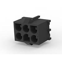 AMP Connectors - TE Connectivity 1-641970-1 Pin & Socket Connectors 06P PIN HDR 94VO BLK