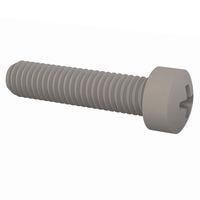 Essentra Components 011032WF081 Phillips Fillister Phillips Screw, #10-32 Thread, 13/16 Lg