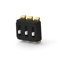 P&B 1-2319847-3 DIP Switches END STACK DIP 3P J RAISED TUBE