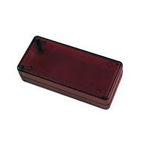 Hammond Manufacturing 1551CTRD PCB Enclosure SUBMINIATURE PLASTIC TRANS RED