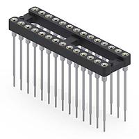 Mill-Max 126-93-328-41-003000 IC & Component Sockets 28P PLUGABLE WRAPOST TAIL SKT .661L