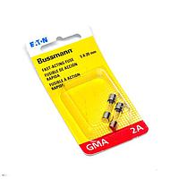 Eaton Bussmann BP/GMA-2A Glass Fuses BP FAST ACTING FUSE - 2PC BLISTER PACK