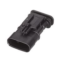 Molex 34899-4020 Connectors 1.2MM SLD ASSY BLD 1X4 7CS BLK KEYA/04