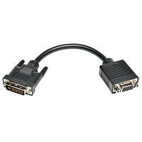 Tripp Lite P120-08N Adapters 8" DVI-MALE/VGA-FEMALE CBL