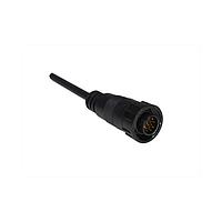 Amphenol LTW ACD-07AFMM-LL7A01 Sensor Cables / Actuator Cables Ceres, Middle Size, Plastic, 5A, 07 pins, Female Connector, Male Contact, Straight, 2 Points Lock, Overmolded, Length 1000mm, IP67