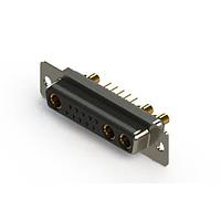 EDAC 628-13W3224-3N1 Mixed Contact D-Sub Connectors Vertical Combo Dsub