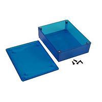 Hammond Manufacturing 1591XXGTBU Enclosures Translucent Blue Box 121x94x35mm ABS