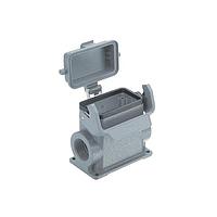HARTING 09300100297 Housings SURFACE MOUNTING HSG HAN 10B 2 SIDE ENTRY