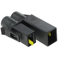 Aptiv DCSHHPE02BKSV Connectors 2W CONNECTOR HOUSING 9.5MM