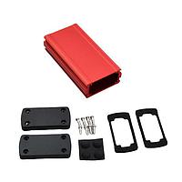 Bud Industries EXN-23352-RD PCB Enclosure Extruded Aluminum Enclosure Red (1.4 X 2.7 X 5.1 In)