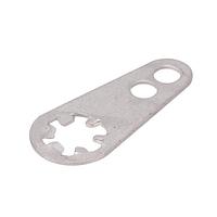 Keystone Electronics 918 Lug Terminals LUG LOCKING MATTE TINNED#6