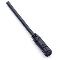 Amphenol LTW 8P-03AFFM-SL7B04 Sensor Cables / Actuator Cables M Series Sensor Connector, M8, A Code, Plastic, 3A, 03 pins, Female Connector, Female Contact, Straight, Screw Thread, Overmolded, Length 4000mm, IP67