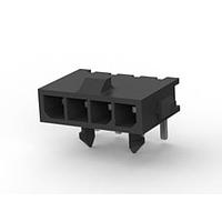 AMP Connectors - TE Connectivity 2-1445055-4 Headers HDR ASSY 4 POS R/A