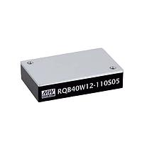 MEAN WELL RQB40W12-110S12 Isolated 40W 14-160Vin 12V 3.333A 1/4 Brick Railway