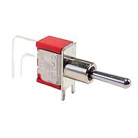 E-Switch 100SP3T1B4M7QE Toggle Switches 5A 120VAC/28VDC On-Off-On PC Mnt