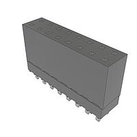 Samtec ESW-108-12-L-D-LL Stackthrough .100" Elevated Socket Strip
