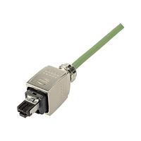 HARTING 09352210401 Industrial HAN PUSHPULL L RJ45 METAL CB