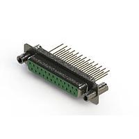 EDAC 628-M25-623-GN4 D-Sub Connectors - Standard Density Vertical Machined D-Sub Connector